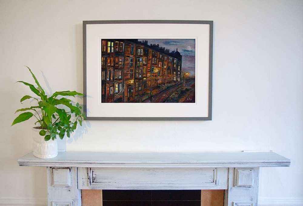 Wilton Drive, 10pm giclée print